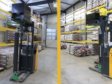 Sonderhubgerät mit Vakuumheber